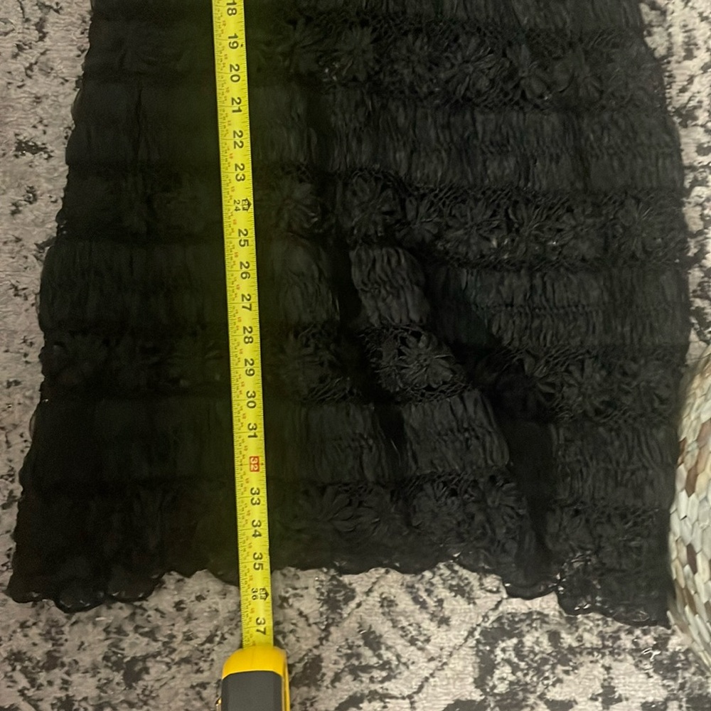 Diane Von Furstenberg NWT Crochet Flower Unique Sheer Dress with 2 Free Slips - Picture 17 of 17